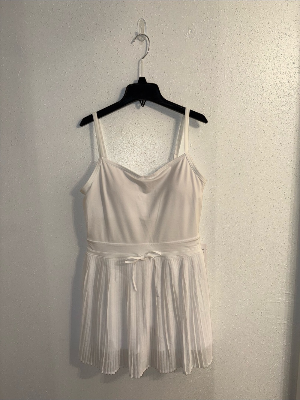 lululemon athletica White Ace Advantage Tennis Cutout with Adjustable Straps